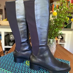 Tory Burch Caitlin Stretch Boot. Worn once! Size 8